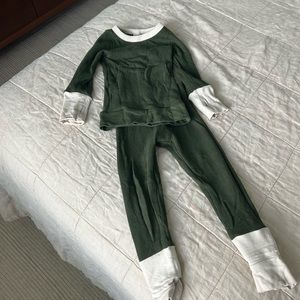 Goumi kids thermal pajama set